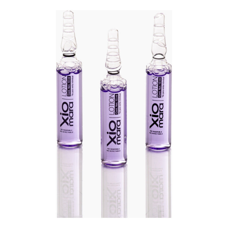 Xiomara Semilla De Lino Ampolleta Capilar Sin Enjuague Caja 12x10ml