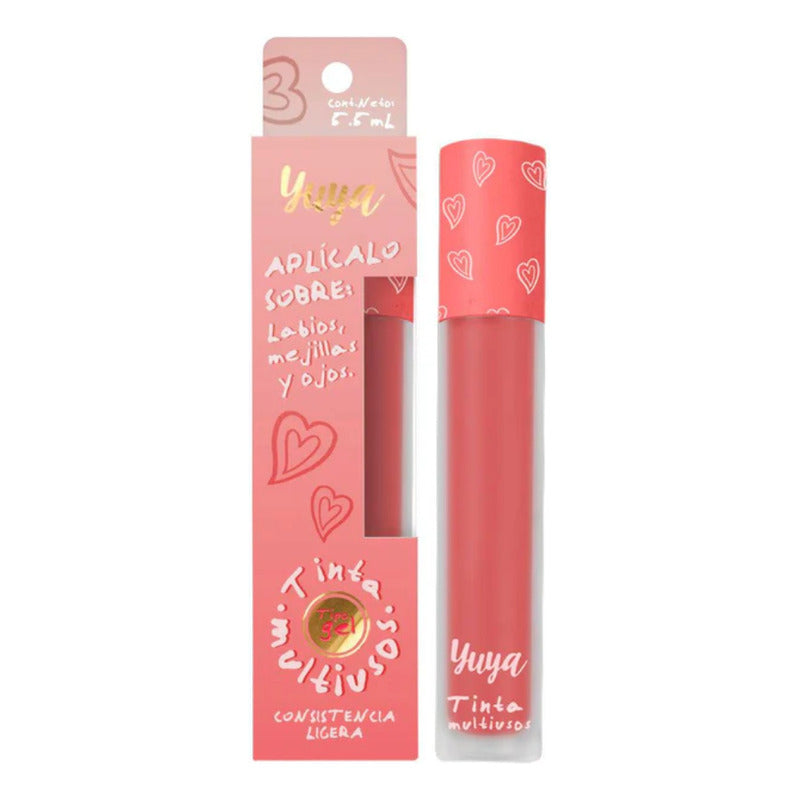 Tinta Multiusos Yuya Aplica En Labios Mejillas Y Ojos 5.5ml Color Párbula