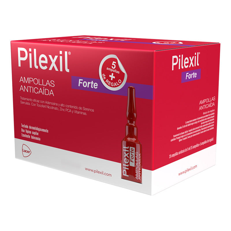 Pilexil Forte Anticaída 20 Ampolletas Armstrong