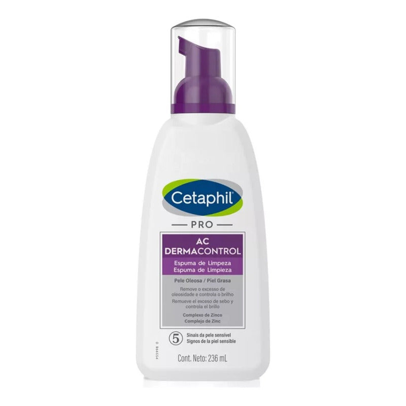 Cetaphil Espuma De Limpieza Facial Pro Ac Control 236ml