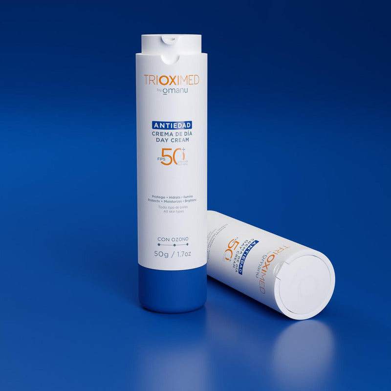 Antiedad Crema De Día 50 G - Trioximed By Omanu Fps 50+ Normal
