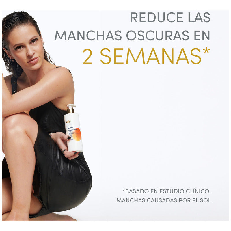 Dove Sérum Corporal Con Niacinamida, Uniforma El Tono Y Reduce Manchas Oscuras