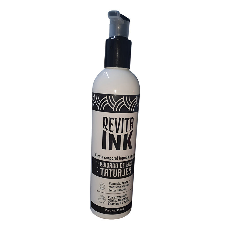 Revita Ink Crema Corporal Liquida Cuidado De Tatuajes 250ml Neutra