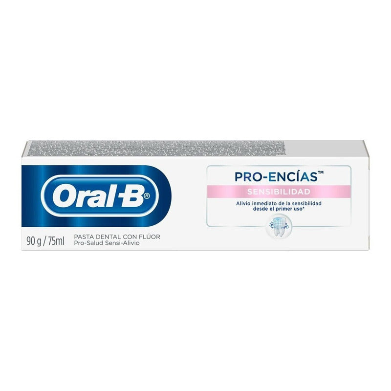 Pasta Dental Oral B Pro Encias Sensibilidad Con Fluor 75ml