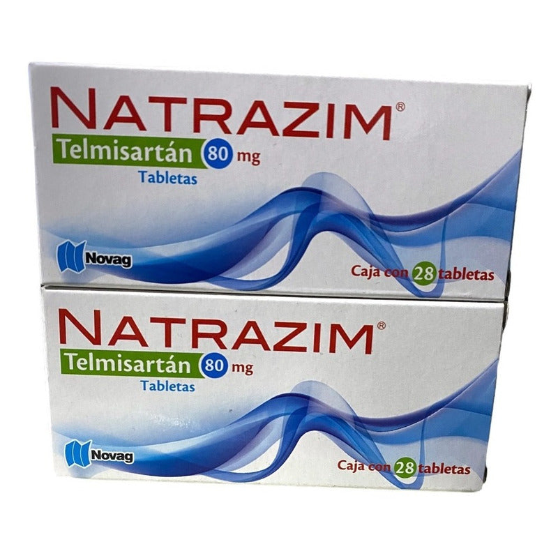 Dos Cajas De Telmisartan 80mg 28 Tabletas Cu