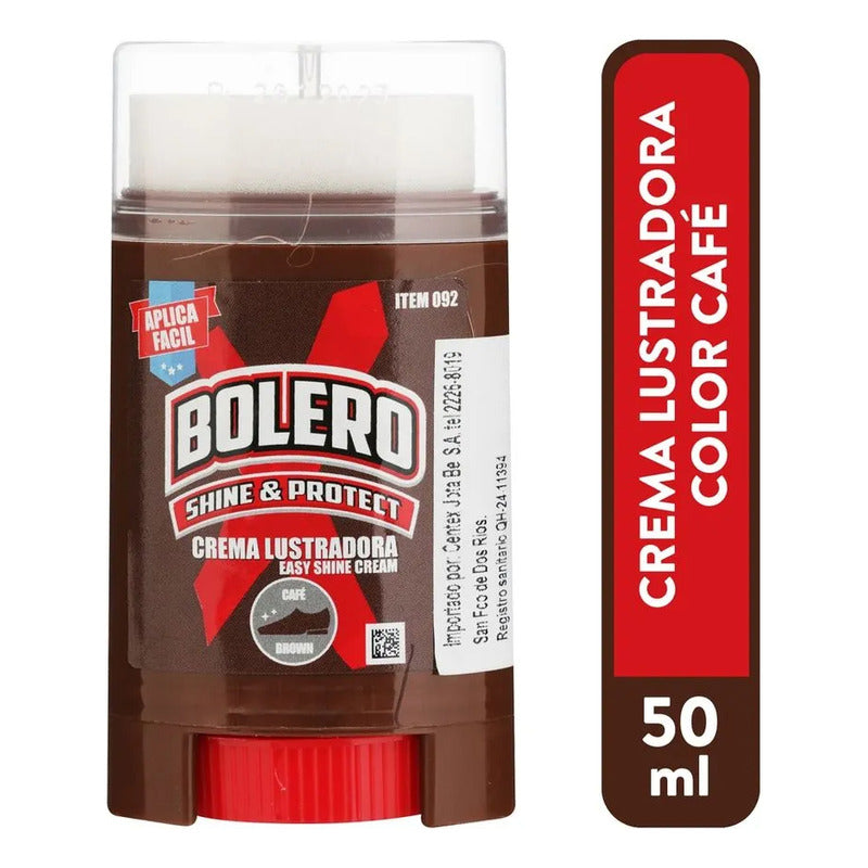 Bolero Crema Lustradora Café 50ml