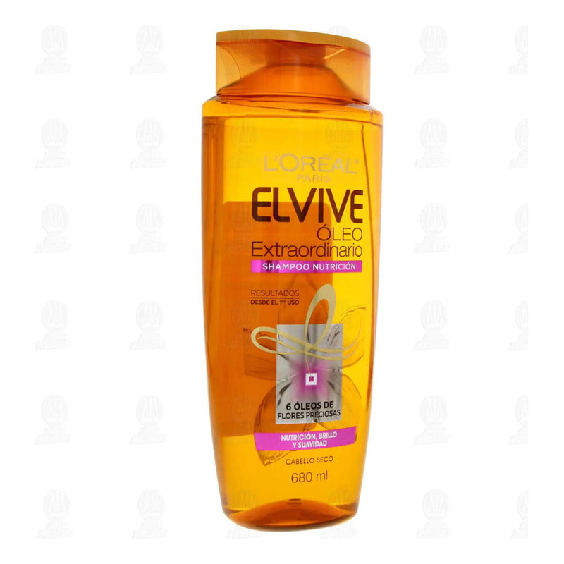 Elvive Óleo Extraordinario Shampoo Nutritivo 680ml