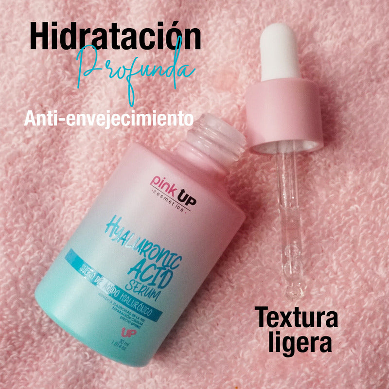 Pink Up Serum Ácido Hialurónico 30 Ml Piel Todo Tipo Todo Tipo De Piel