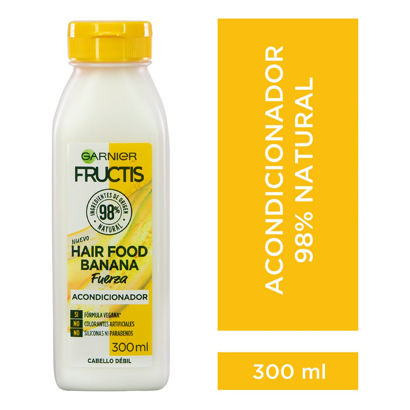 Acondicionador Hair Food Banana Fructis Garnier 300 Ml