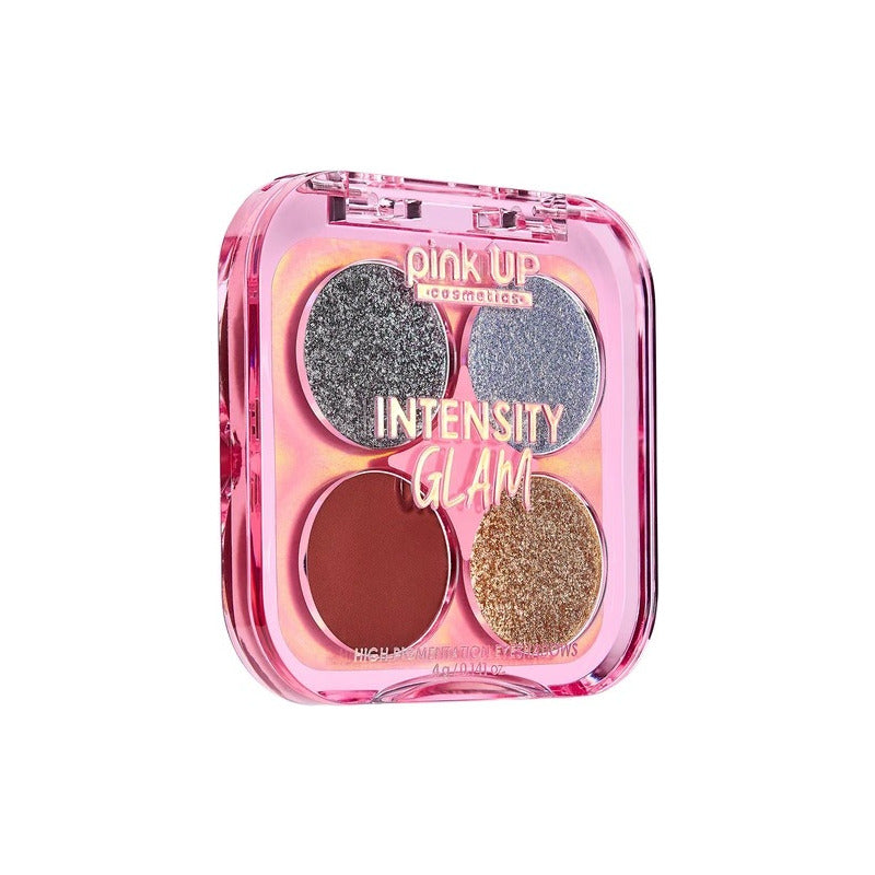 Cuarteto De Sombras Para Ojos Paleta Intensity Glam Pink Up Color 07 Luxurious