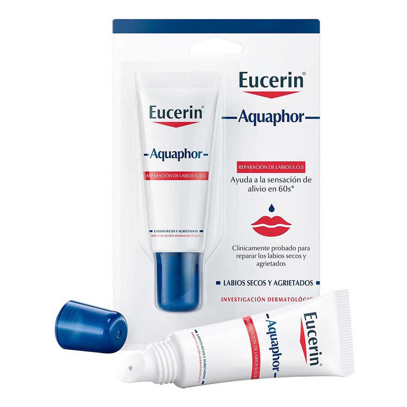 Kit Eucerin 2 Aquaphor Reparación De Labios 10ml