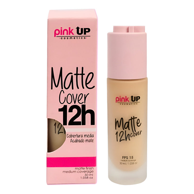 Pink Up Base Líquida Matte 12h 30 Ml
