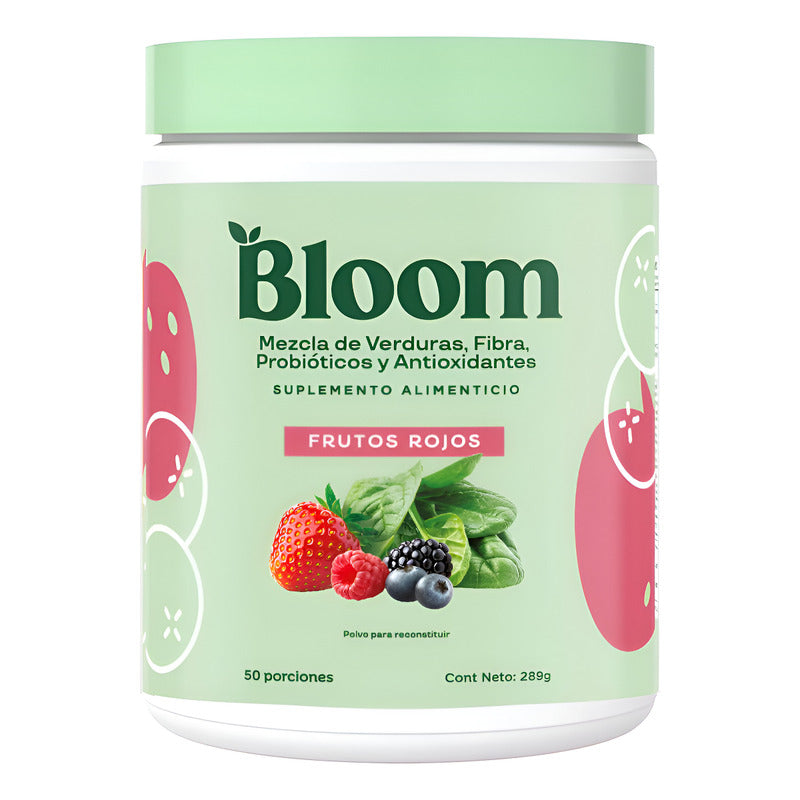 Bloom Frutos Rojos Mezcla De Verduras En Polvo 289g