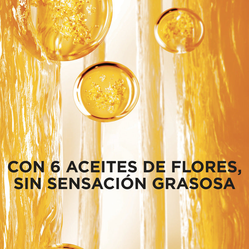 Tratamiento En Aceite Elvive Óleo Extraordinario De L'oréal Paris, Con Protector De Calor, 6 Óleos De Flores Que Nutren, Protegen Y Controlan El Frizz De Tu Cabello, 8 Semanas De Nutrición Y Brillo.