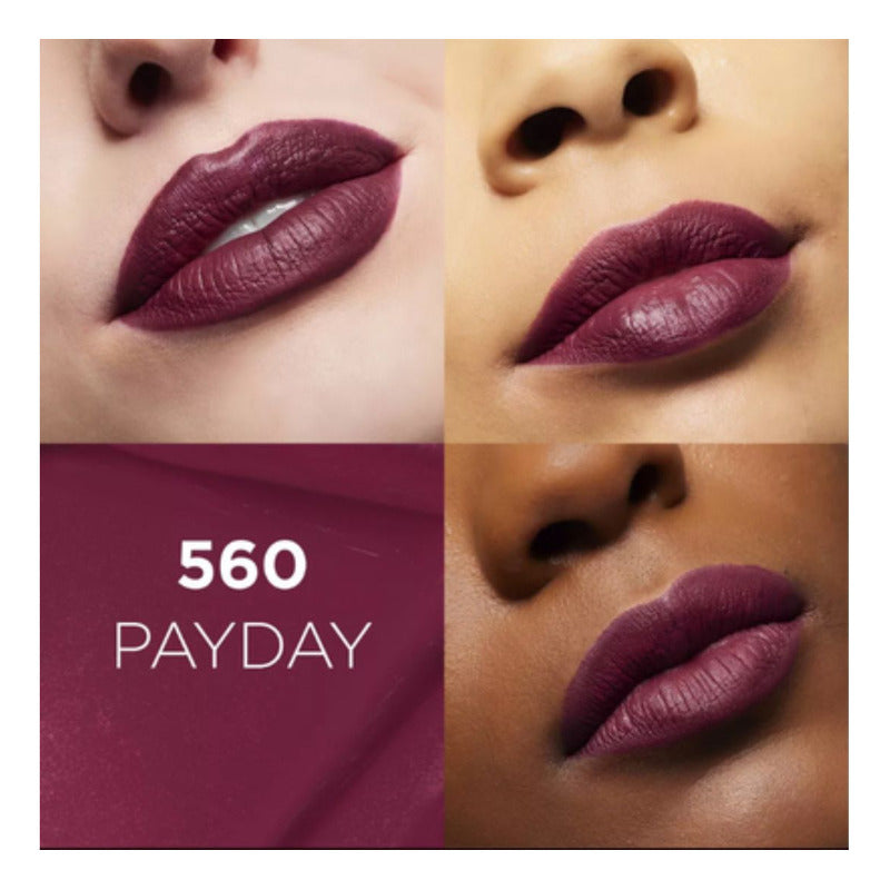 Labial Liquido Infallible Le Matte Resistance, Hasta 16 Horas De Duración Con Ácido Hialurónico Y Acabado Aterciopelado De L'oreal Paris