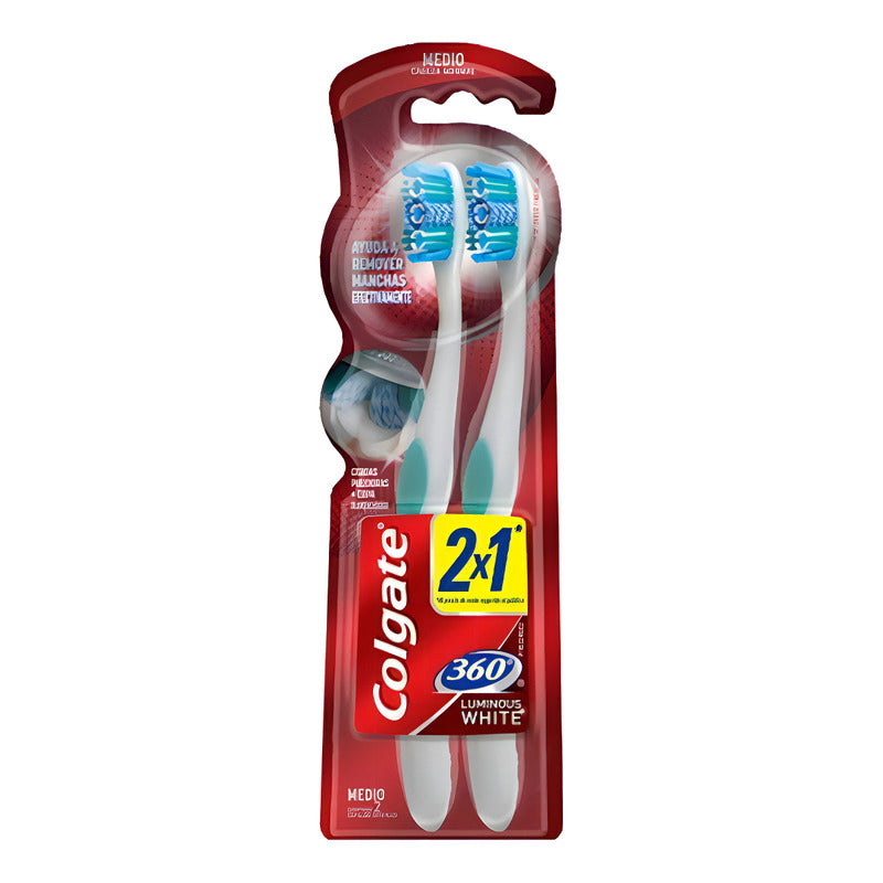 Colgate 360° Luminous White - Pack - 2