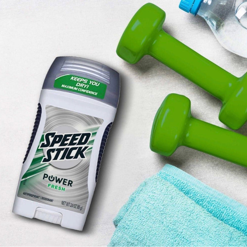 Pack 3 Desodorantes Speed Stick Power Fresh 85g Cu