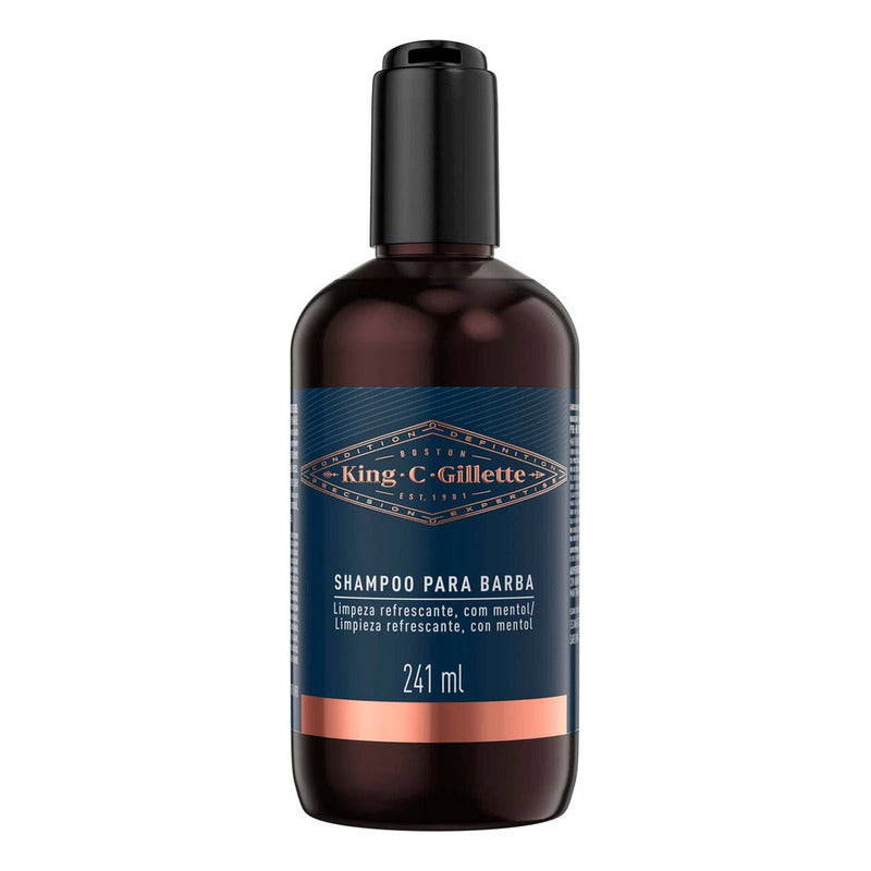 King C-gillette Shampoo Para Barba 241ml