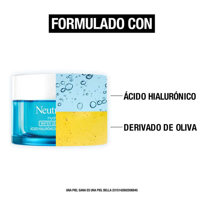 Neutrogena Hydro Boost Gel Hidratante Facial 50 G Ácido Hialurónico Todo Tipo De Piel