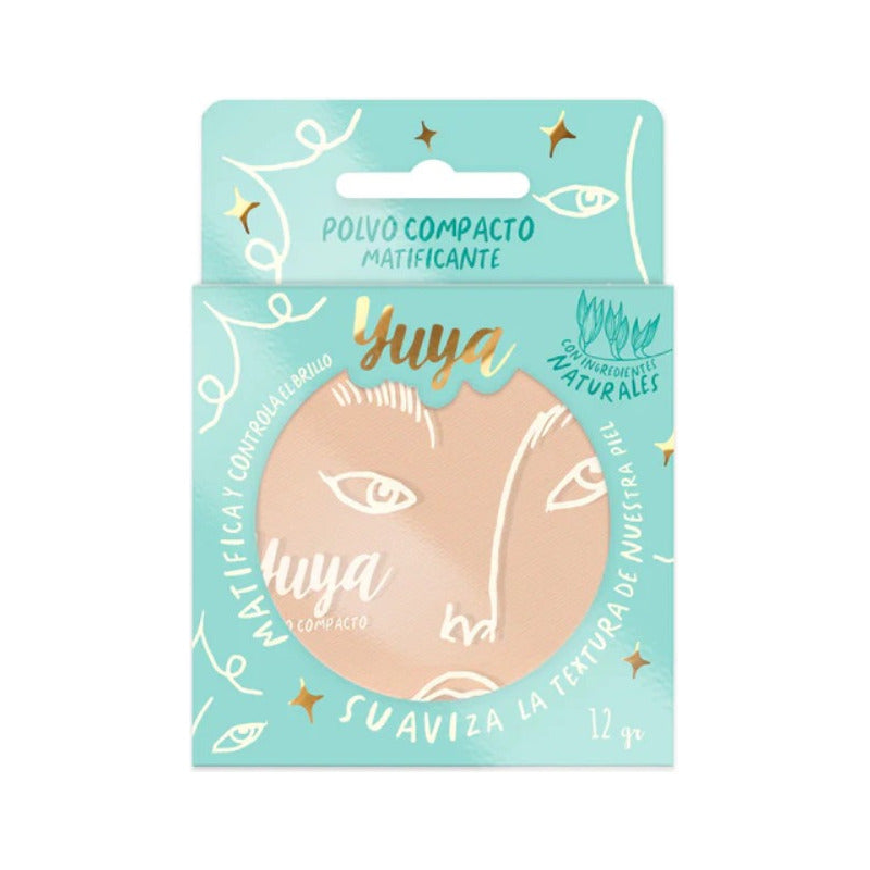 Polvo Compacto Matificante Yuya 12gr