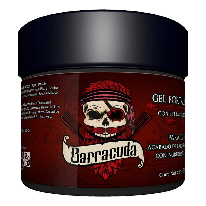 Gel Para Cabello Barracuda Fortalecedor 220g