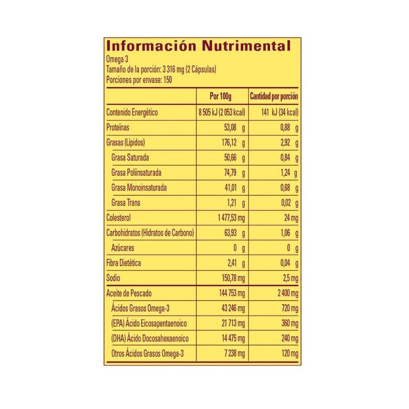 Nature Made Omega 3 Aceite De Pescado 300 Caps