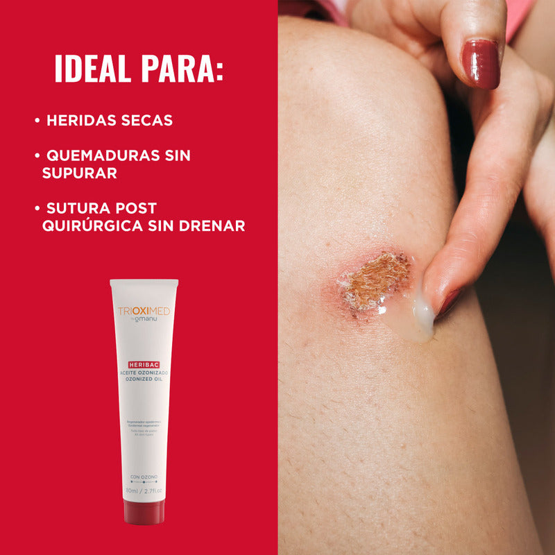 Heribac Aceite Ozonizado 80 Ml - Trioximed By Omanu