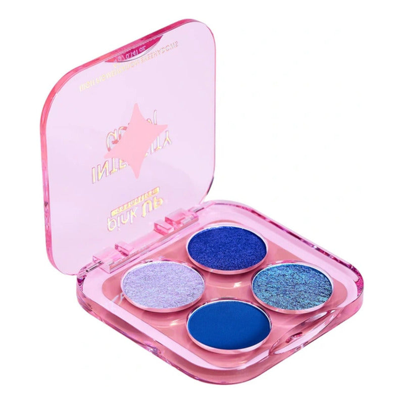 Pink Up Intensity Glam Cuarteto De Sombras Para Ojos Color 06 Glamour