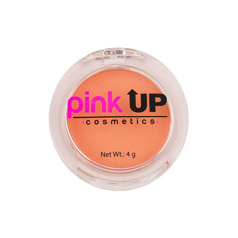 Pink Up, Rubor En Polvo, Larga Duración, Alta Pigmentación Tono Del Maquillaje Soft Coral