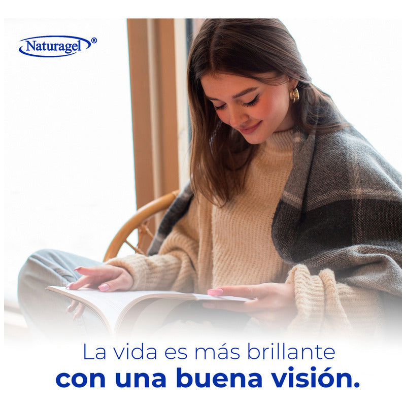 Focus Max | Luteína + Zeaxantina | 160 Cápsulas | Naturagel Sin Sabor