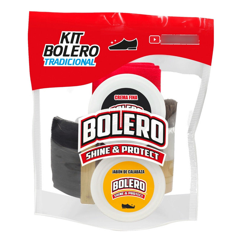 Kit De Limpieza De Calzado Bolero Con 5 Piezas