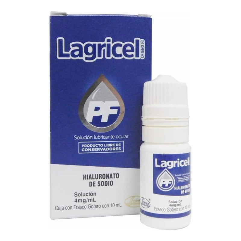 Lagricel Lubricante Ocular Hialuronato De Sodio Solución