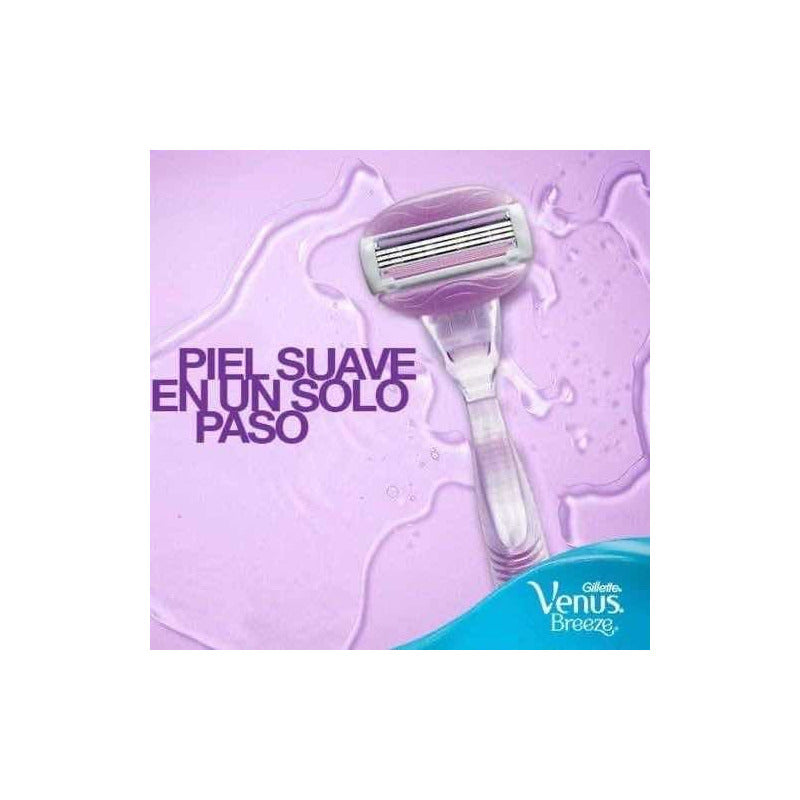 Rastrillo Gillette Venus Mujer 5 Cartuchos Y 1 Rastrillo