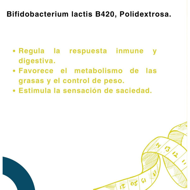 Meta Line10 Suplemento Alimenticio B Lactis B42030 Cápsulas Sin Sabor