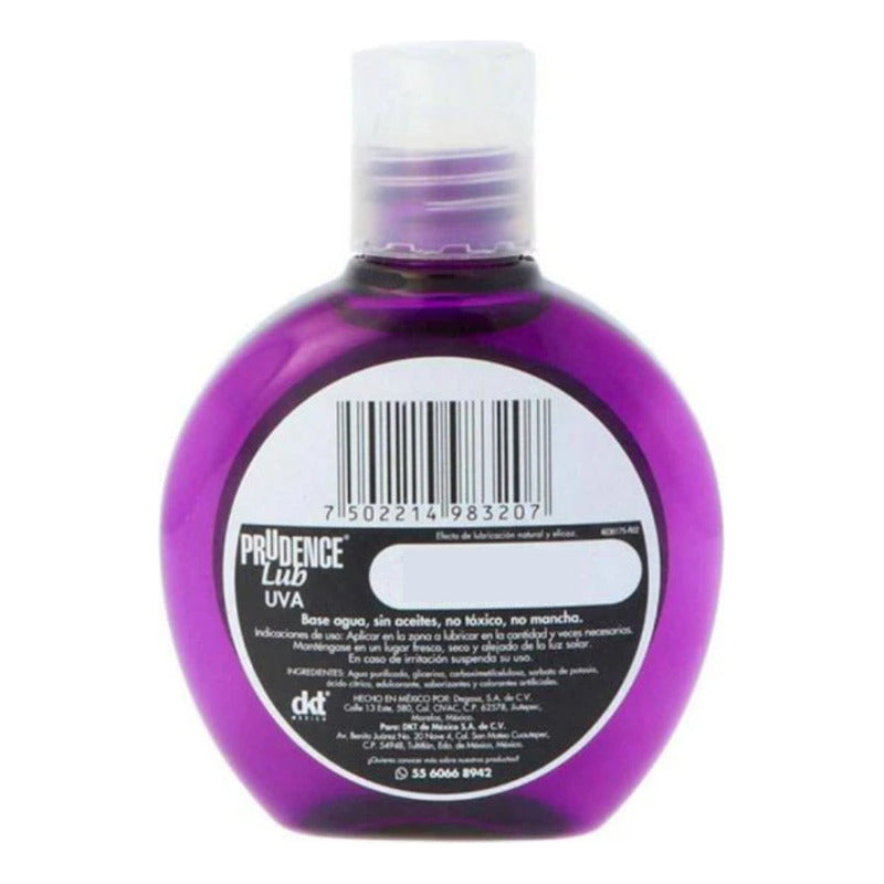 Prudence Lubricante Corporal Sabor Y Aroma Uva 75ml - Uva