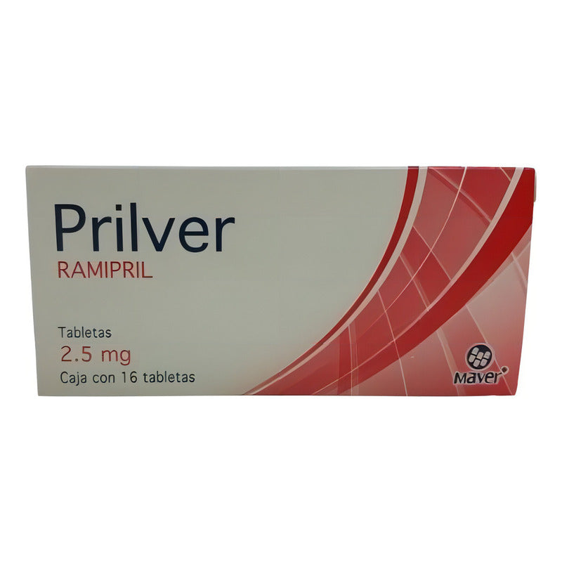 Prilver Tabletas 2,5 Mg, 16 Tabletas