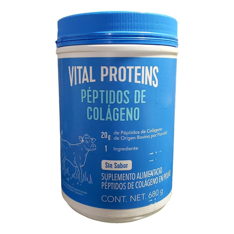 Vital Proteins Péptidos De Colágeno Suplemento Kosher 680g En Polvo Sin Sabor