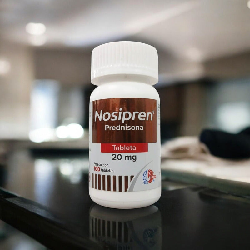 Prednisona 20 Mg Nosipren 100 Tabletas Generico Meticorten