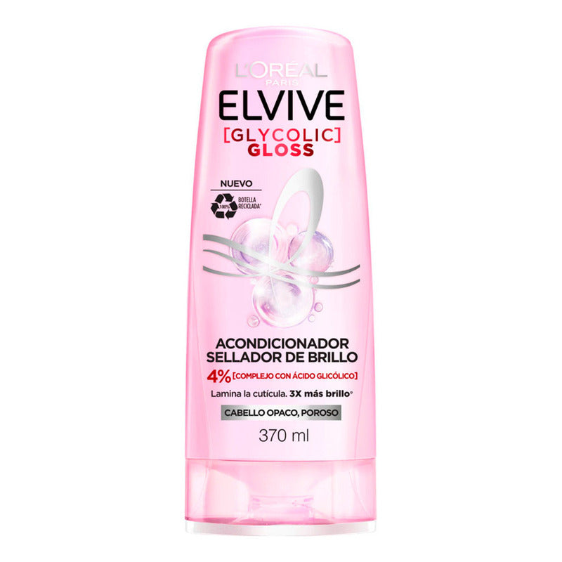 Acondicionador Elvive Loreal Gloss 370ml