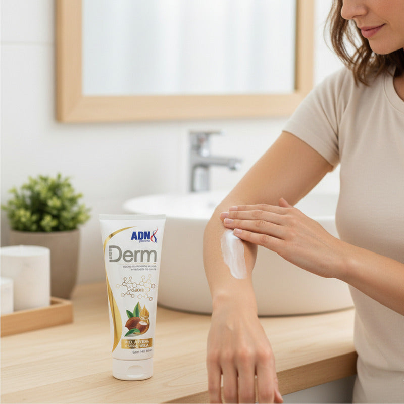 Adn Pharma Crema Corporal Con Aceite De Almendras Dulces, Hidratación Profunda, 240 Ml