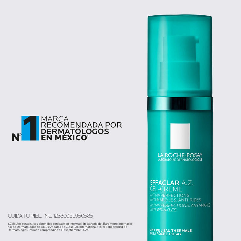 Effaclar Az Gel-crema Para Piel Adulta Con Tendencia Acneica