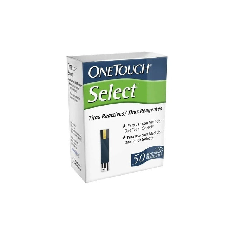 One Touch Select 50 Tiras Reactivas