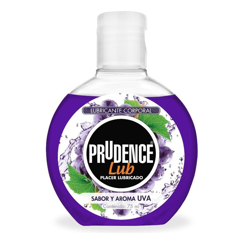 Lubricante Íntimo Prudence Lub Con Sabor Y Aroma Uva 75ml
