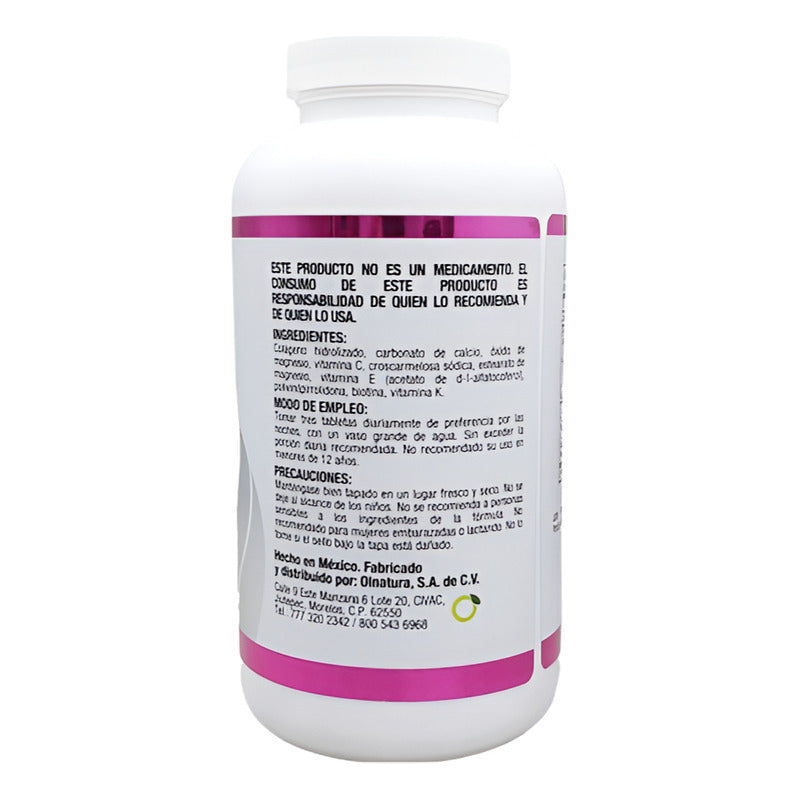 Justcollagen Colágeno Hidrolizado 240tabs 1150mg C/u Sin Sabor