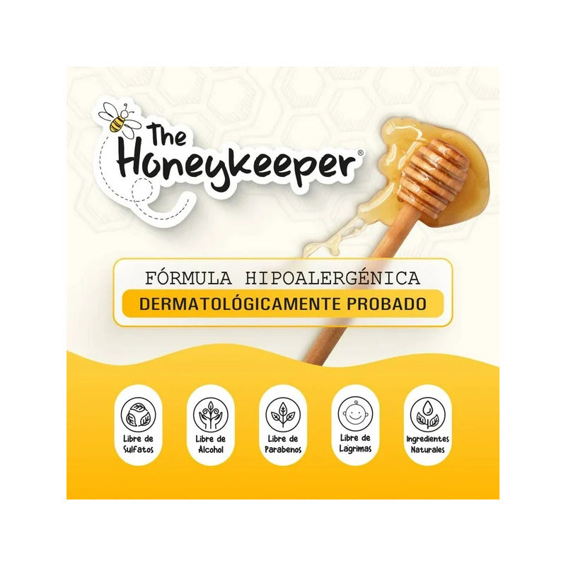 Kit The Honeykeeper Shampoo 3 En 1 Y Crema 700ml C/u