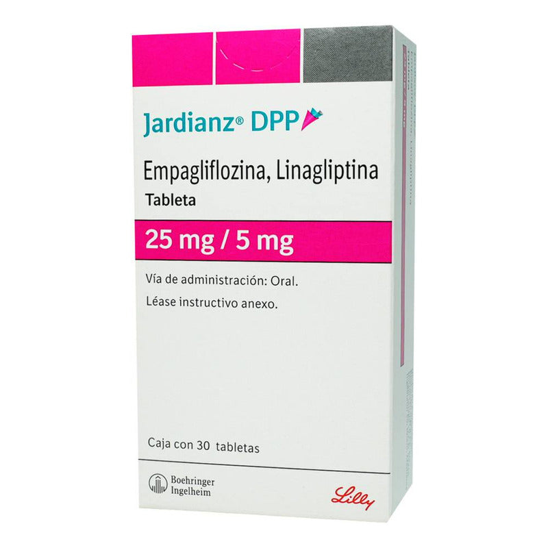 Jardianz Dpp Tableta 25 Mg/5 Mg 30 Tabletas