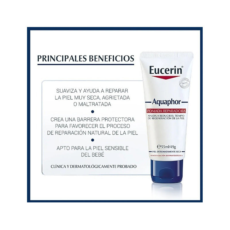 Eucerin Aquaphor Pomada Reparadora Piel Extra Seca 55ml Extra Seca