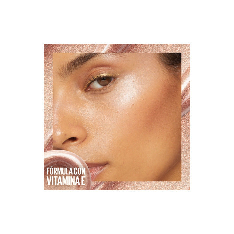 Maybelline Blush Iluminador Líquido Sunkisser 4.7ml, Fórmula Con Vitamina E, Aplicador Xl, Dura12h