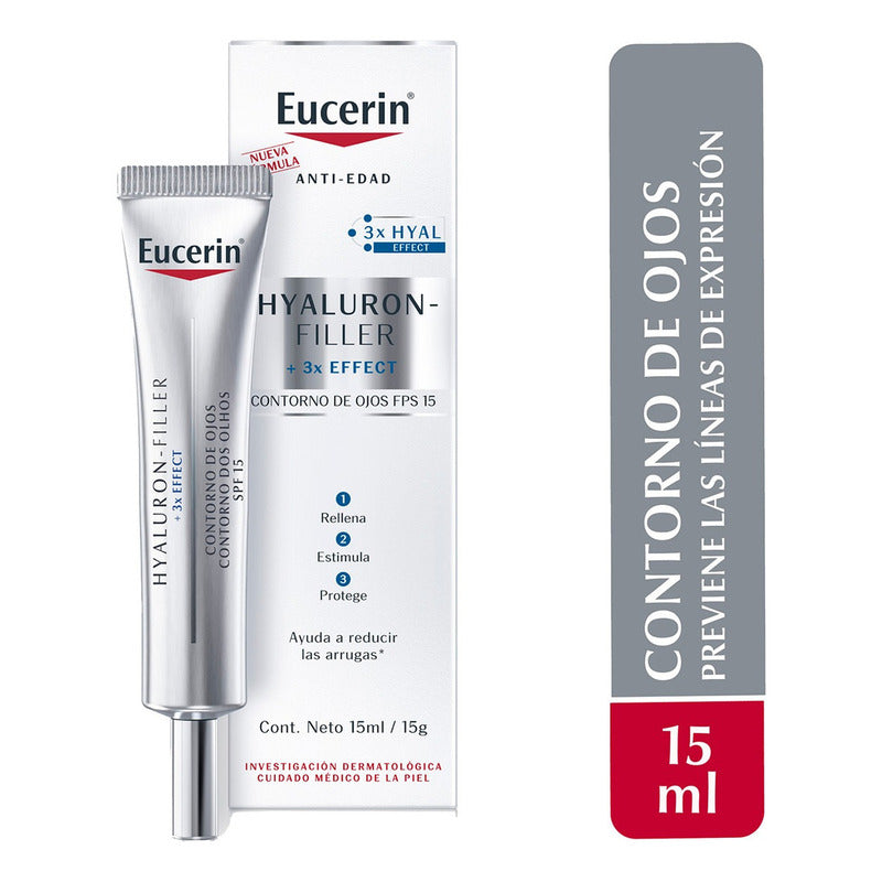 Crema Contorno De Ojos Eucerin Hyaluron-filler 15ml