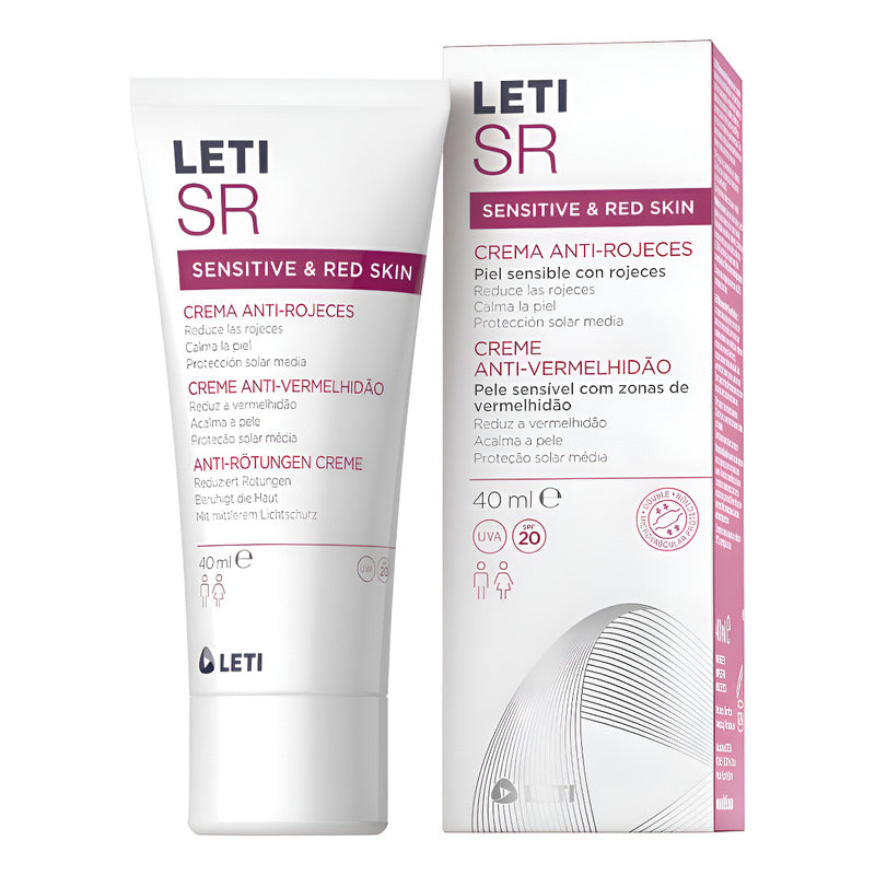 Crema Anti-rojeces Leti Sr 40ml Día Sensible